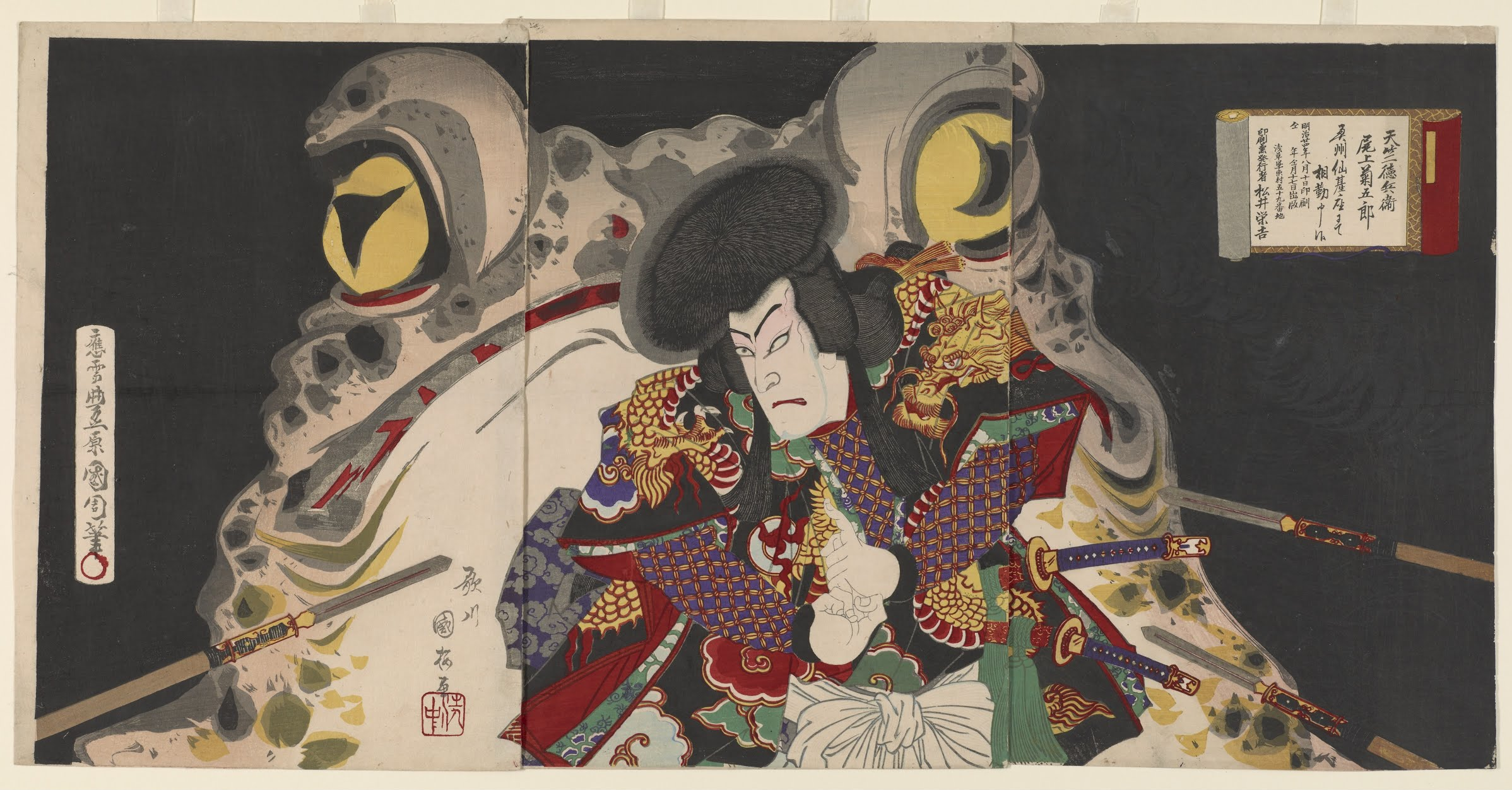 The Actor Onoue Kikugorô As Tenjiku Tokubee.png