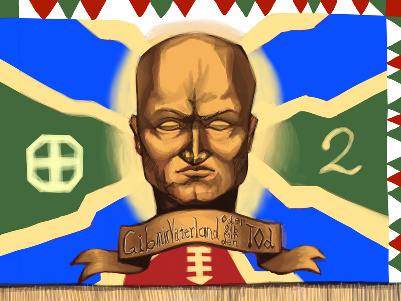 파일:Flag of The 2nd Infantry Division in Geparto.png