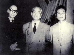 조봉암 내각 출범 기념 사진.webp